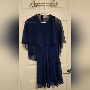 ASOS Beautiful Blue Mini Dress, Sz 0